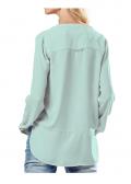 Chiffonbluse mint