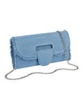 Clutch jeansblau