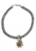 Collier grau-altsilber