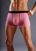 DP Marken-Herren-Boxershorts schwarz-pink