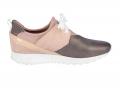 Damen-Sneaker anthrazit-rosé