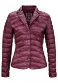 Daunen-Steppjacke bordeaux