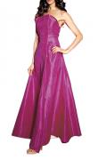 Designer-Abend-Wendekleid apricot-pink