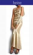 Designer-Abendkleid gold