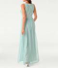 Designer-Abendkleid mit Pailletten mint