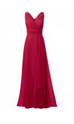 Designer-Abendkleid rot