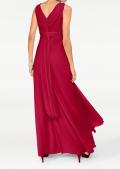 Designer-Abendkleid rot