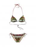 Designer-Bikini bunt