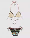 Designer-Bikini bunt