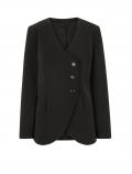 Designer-Blazer schwarz