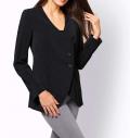 Designer-Blazer schwarz