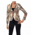 Designer-Blazer snakeprint