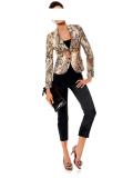 Designer-Blazer snakeprint