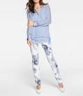 Designer-Bluse+Top hellblau