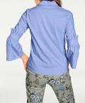 Designer-Bluse blau