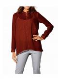 Designer-Bluse bordeaux