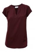 Designer-Bluse bordeaux