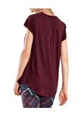 Designer-Bluse bordeaux