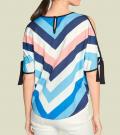 Designer-Bluse bunt