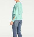 Designer-Bluse mint