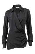 Designer-Bluse schwarz