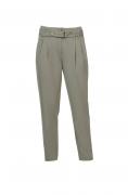 Designer-Bundfaltenhose taupe