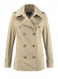 Designer-Cabanjacke beige