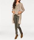 Designer-Cardigan beige