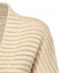 Designer-Cardigan creme