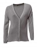 Designer-Cardigan grau