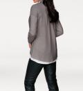 Designer-Cardigan grau