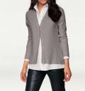 Designer-Cardigan grau