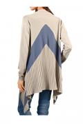 Designer-Cardigan sand-bleu