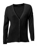 Designer-Cardigan schwarz