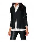 Designer-Cardigan schwarz