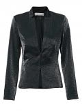 Designer-Changeantblazer schwarz