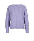 Designer-Chenille-Pullover flieder