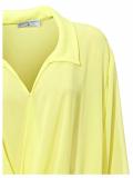 Designer-Chiffonbluse lemon