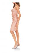 Designer-Cocktailkleid rosé Gr. 40