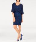 Designer-Coctailkleid blau