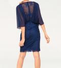 Designer-Coctailkleid blau