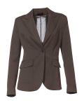 Designer-Damen-Hosenanzug taupe