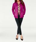 Designer-Daunenjacke pink