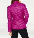 Designer-Daunenjacke pink