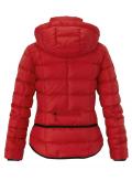 Designer-Daunenjacke rot