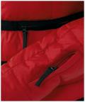 Designer-Daunenjacke rot