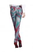 Designer-Druckhose bunt