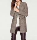 Designer-Glencheckblazer sand-schwarz