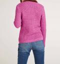 Designer-Grobstrickjacke pink