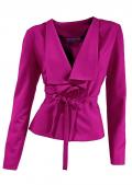 Designer-Gürtelblazer pink Gr. 42